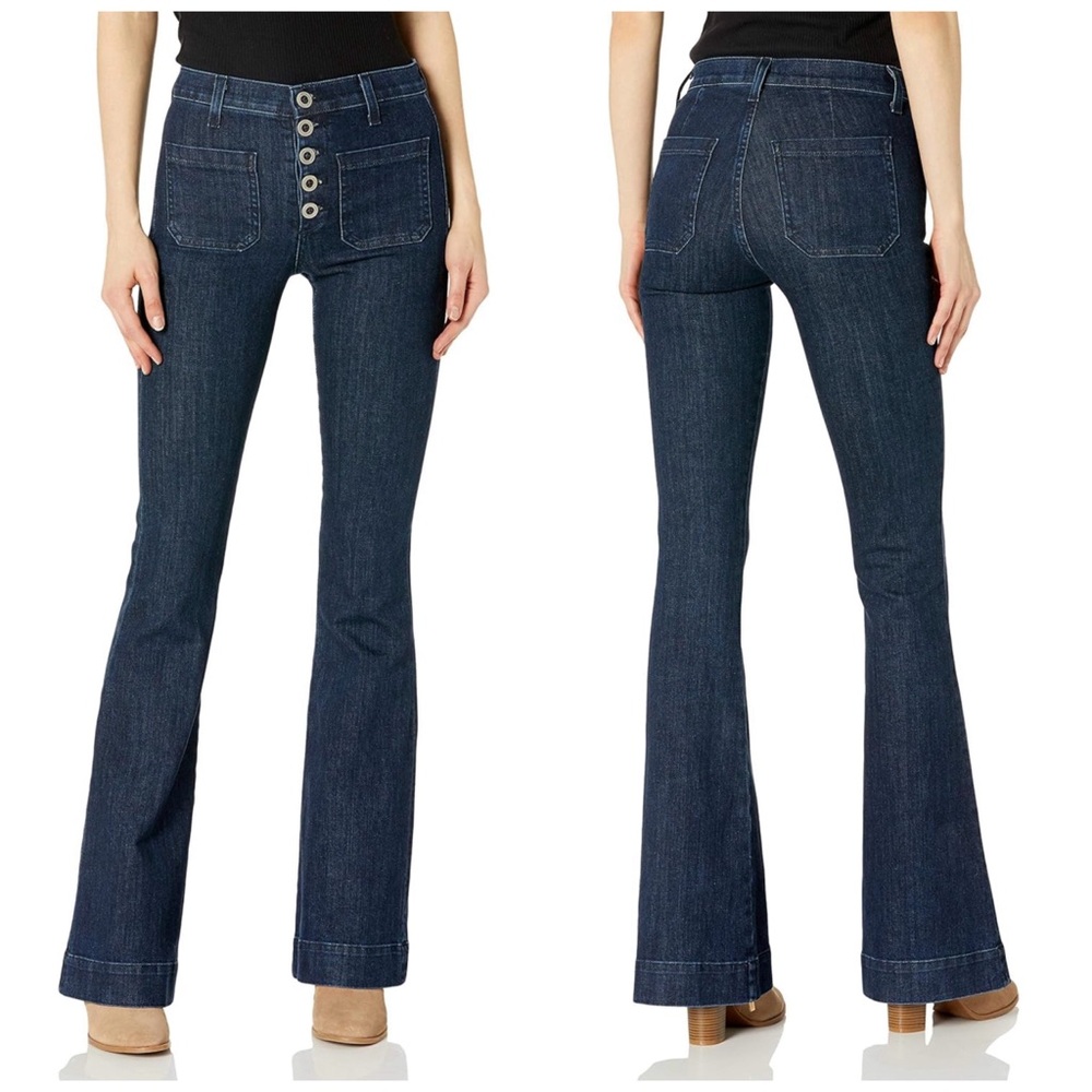 COPY - Ramy Brook Women’s Cindy High Rise Flare Button Fly Jean Size 27